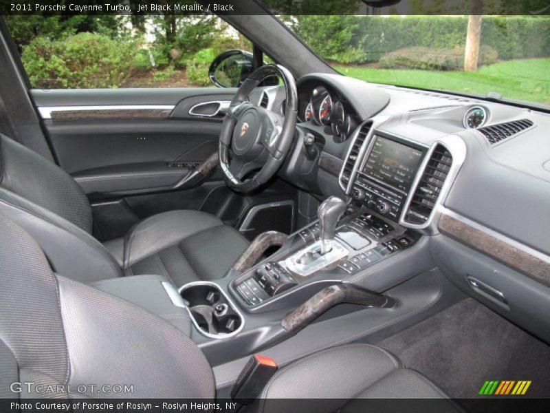 Jet Black Metallic / Black 2011 Porsche Cayenne Turbo