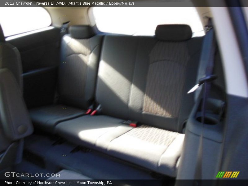 Atlantis Blue Metallic / Ebony/Mojave 2013 Chevrolet Traverse LT AWD
