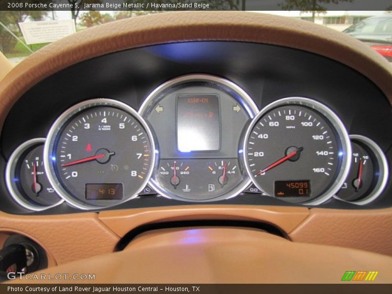  2008 Cayenne S S Gauges