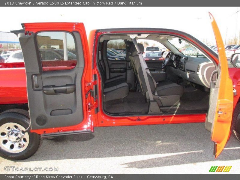  2013 Silverado 1500 LS Extended Cab Dark Titanium Interior