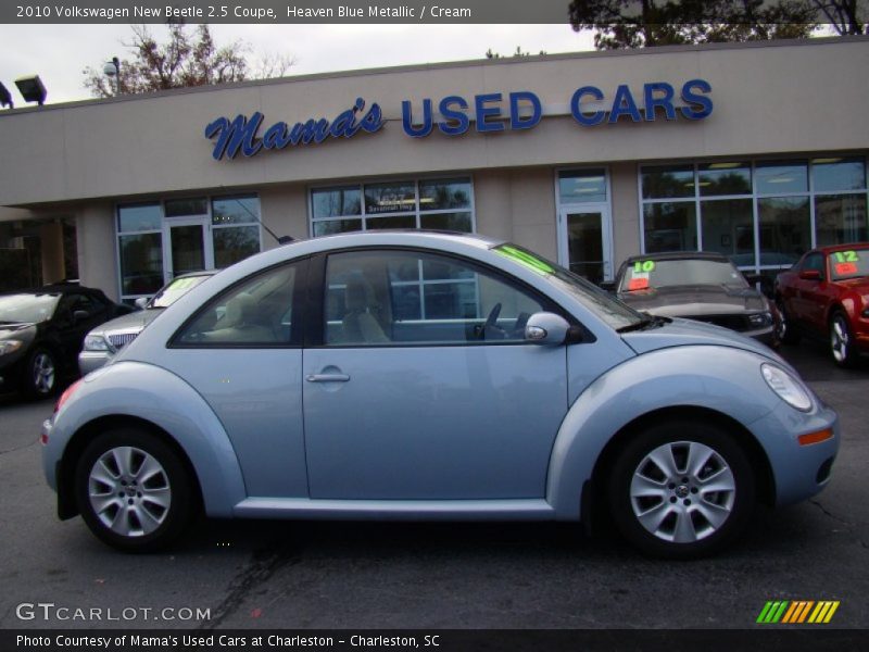 Heaven Blue Metallic / Cream 2010 Volkswagen New Beetle 2.5 Coupe