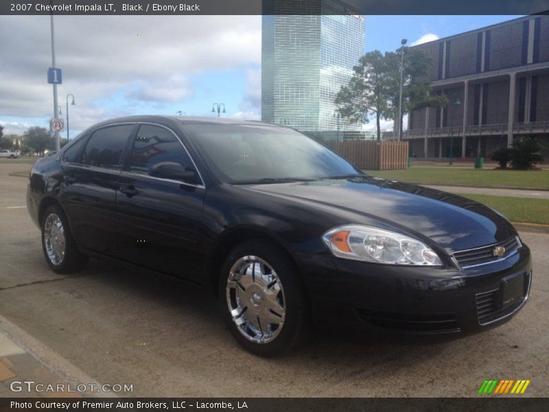 Black / Ebony Black 2007 Chevrolet Impala LT