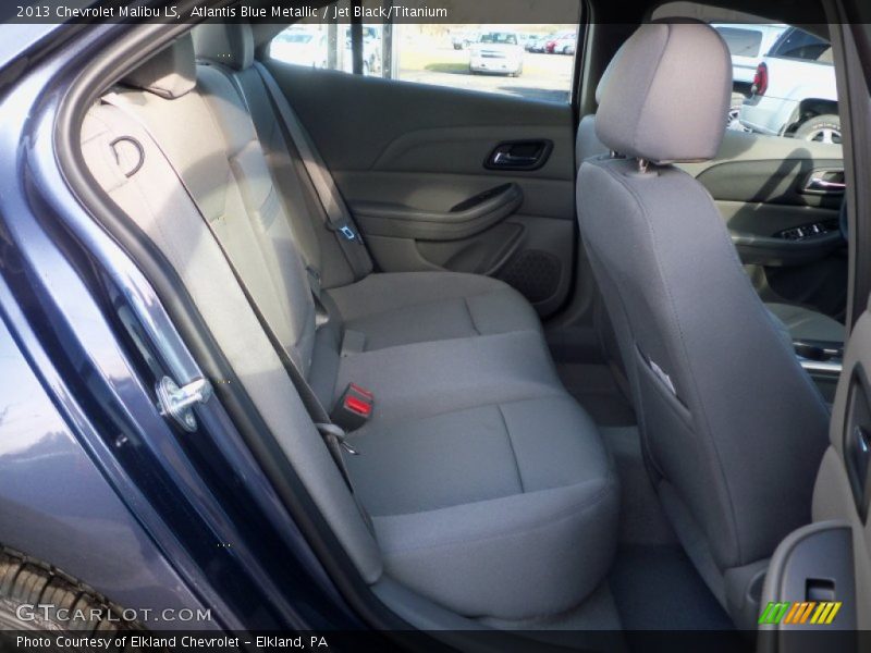 Atlantis Blue Metallic / Jet Black/Titanium 2013 Chevrolet Malibu LS
