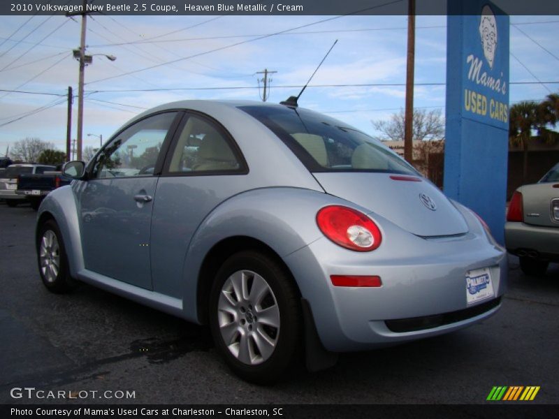 Heaven Blue Metallic / Cream 2010 Volkswagen New Beetle 2.5 Coupe