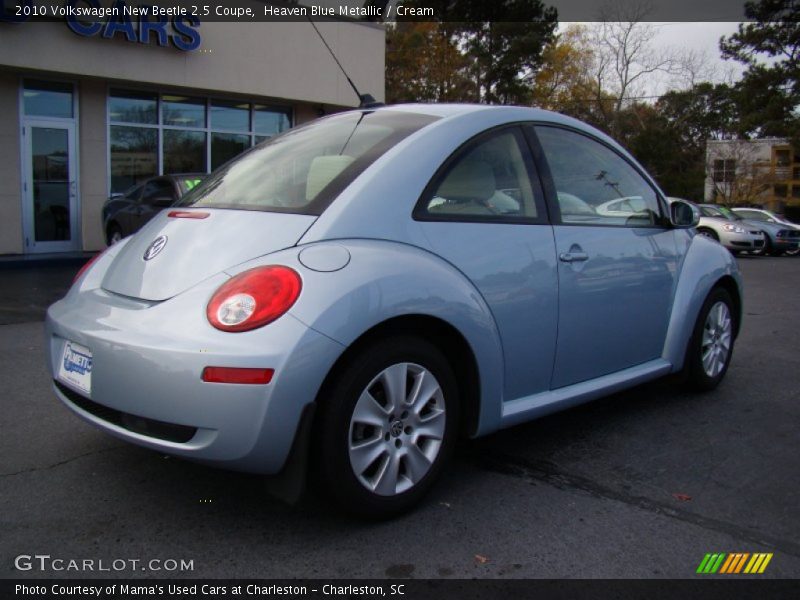 Heaven Blue Metallic / Cream 2010 Volkswagen New Beetle 2.5 Coupe