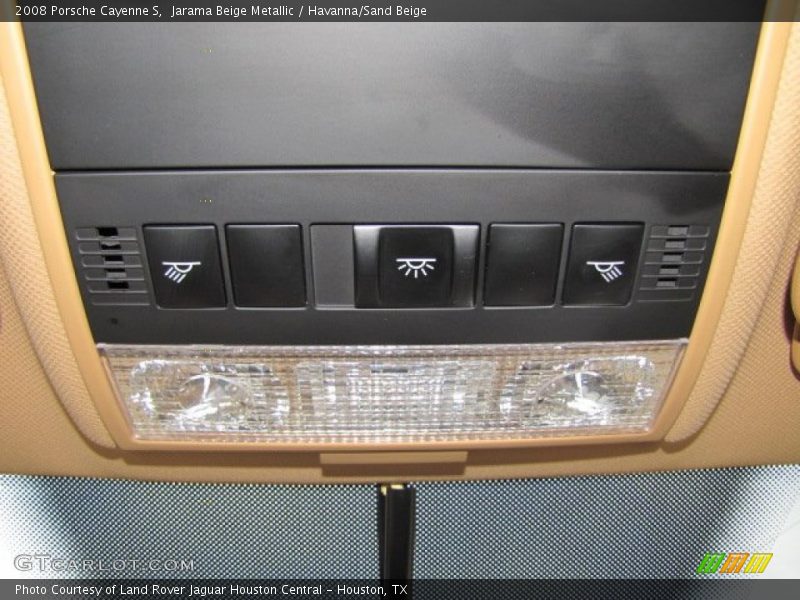 Controls of 2008 Cayenne S