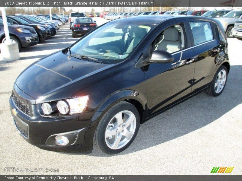 Front 3/4 View of 2013 Sonic LTZ Hatch