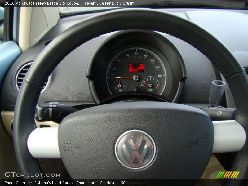Heaven Blue Metallic / Cream 2010 Volkswagen New Beetle 2.5 Coupe