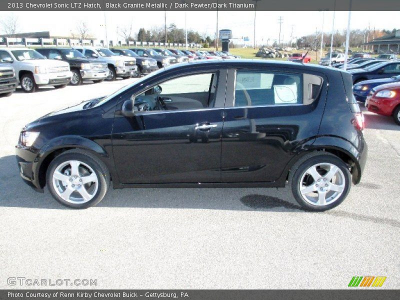 Black Granite Metallic / Dark Pewter/Dark Titanium 2013 Chevrolet Sonic LTZ Hatch