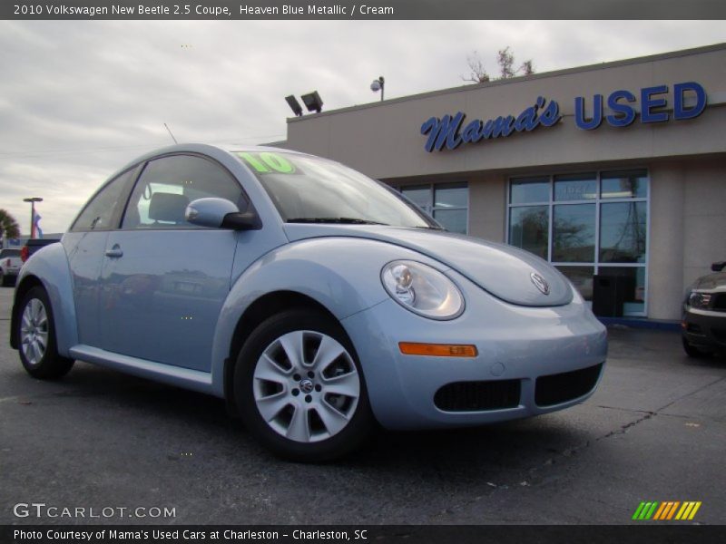 Heaven Blue Metallic / Cream 2010 Volkswagen New Beetle 2.5 Coupe
