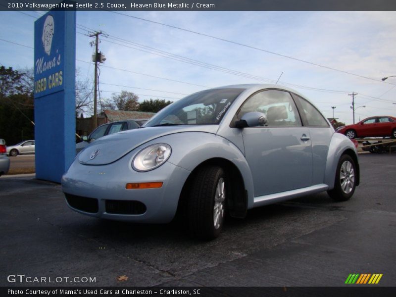 Heaven Blue Metallic / Cream 2010 Volkswagen New Beetle 2.5 Coupe