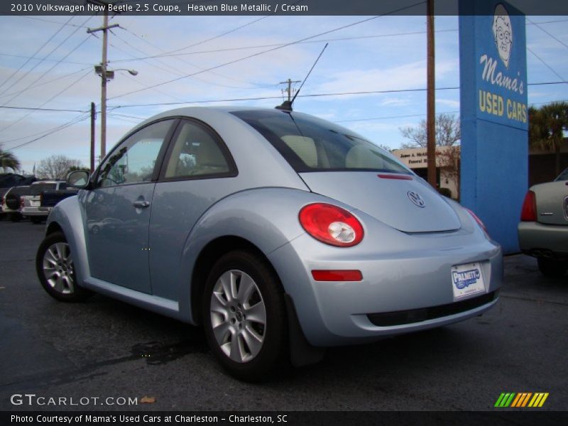 Heaven Blue Metallic / Cream 2010 Volkswagen New Beetle 2.5 Coupe