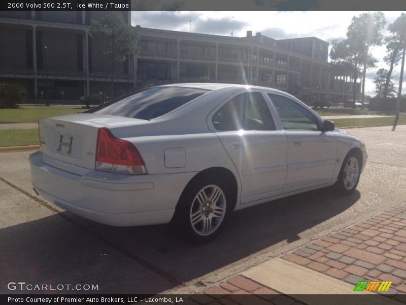 Ice White / Taupe 2006 Volvo S60 2.5T