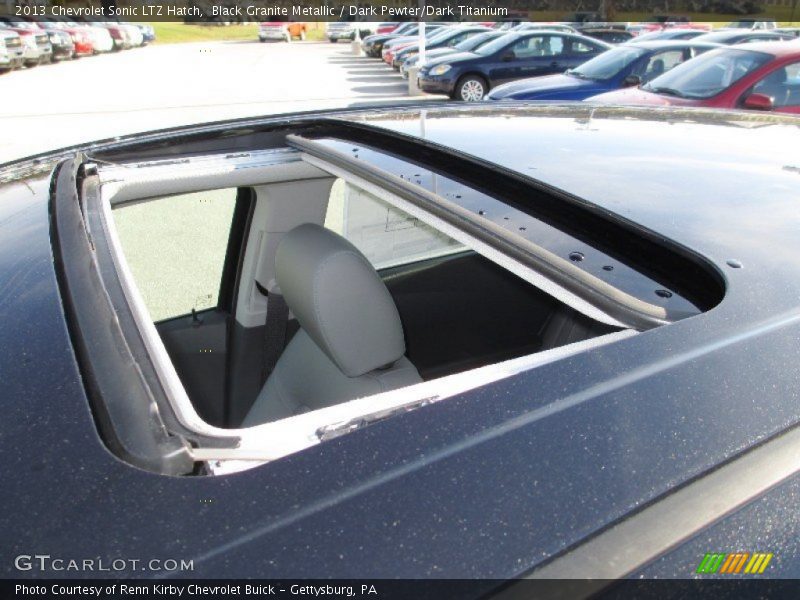 Sunroof of 2013 Sonic LTZ Hatch