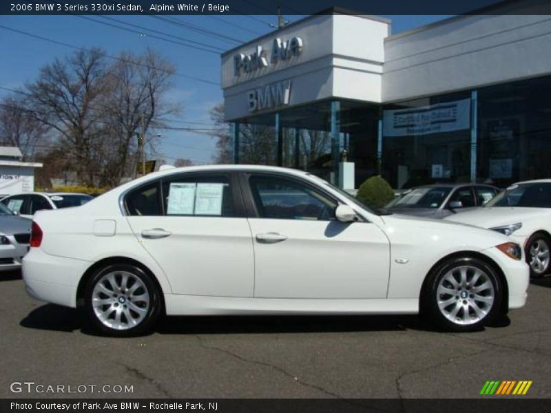 Alpine White / Beige 2006 BMW 3 Series 330xi Sedan