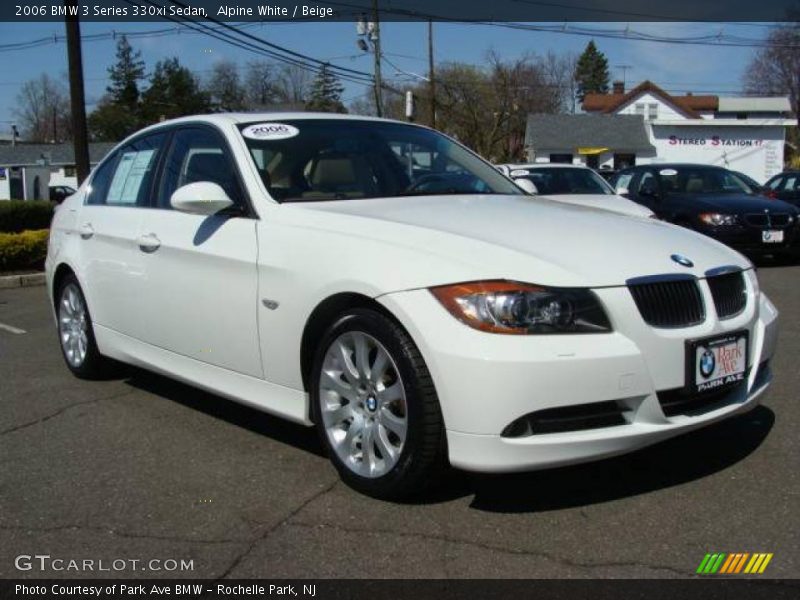 Alpine White / Beige 2006 BMW 3 Series 330xi Sedan