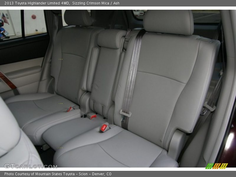 Sizzling Crimson Mica / Ash 2013 Toyota Highlander Limited 4WD