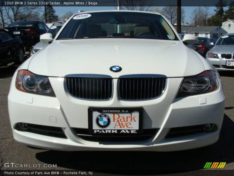 Alpine White / Beige 2006 BMW 3 Series 330xi Sedan