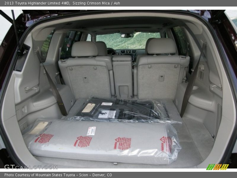 Sizzling Crimson Mica / Ash 2013 Toyota Highlander Limited 4WD