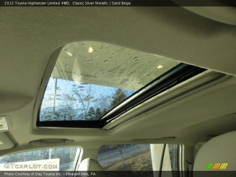 Classic Silver Metallic / Sand Beige 2013 Toyota Highlander Limited 4WD