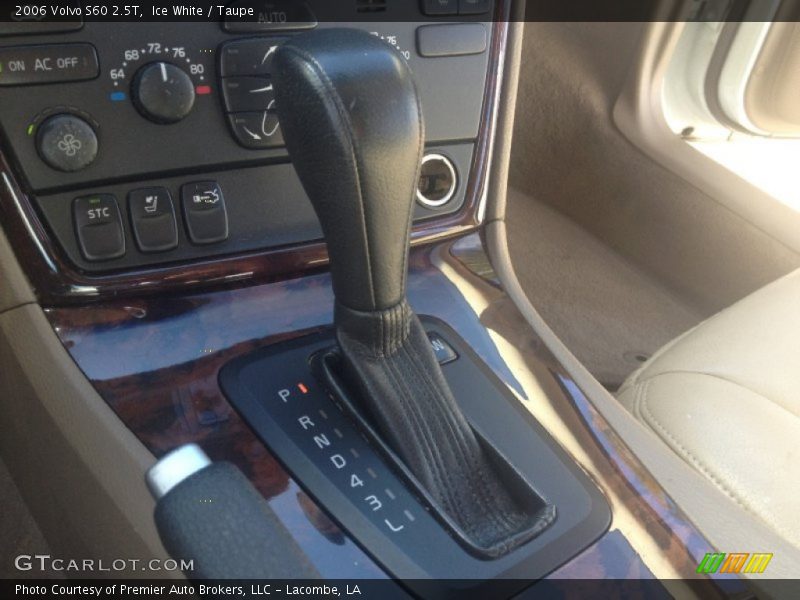 Ice White / Taupe 2006 Volvo S60 2.5T