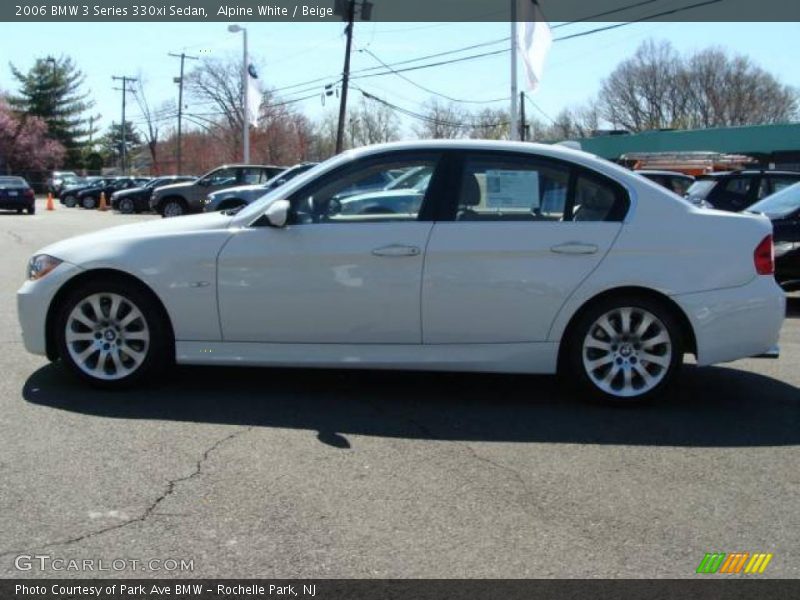 Alpine White / Beige 2006 BMW 3 Series 330xi Sedan