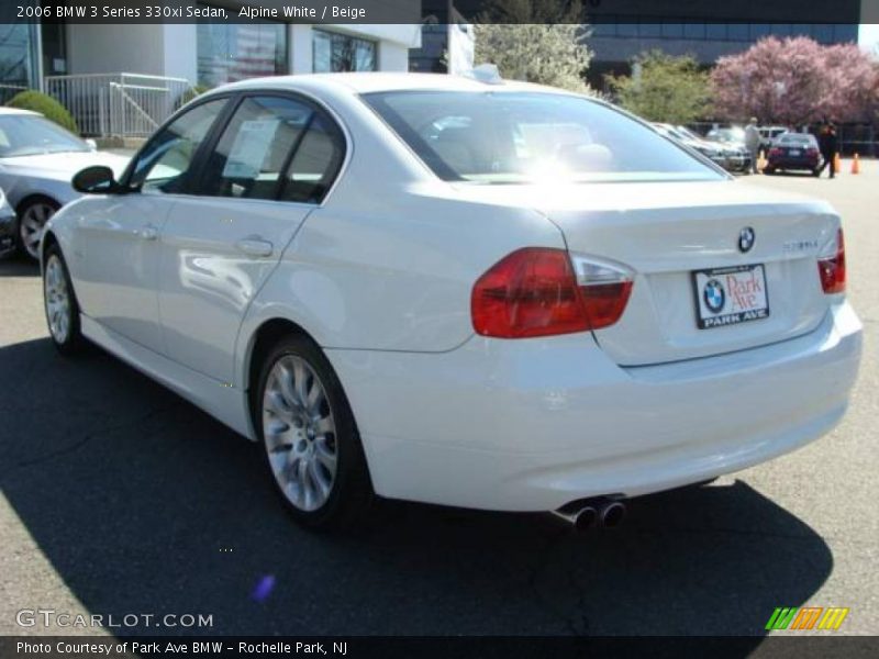 Alpine White / Beige 2006 BMW 3 Series 330xi Sedan