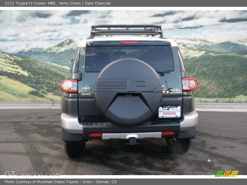 Army Green / Dark Charcoal 2013 Toyota FJ Cruiser 4WD