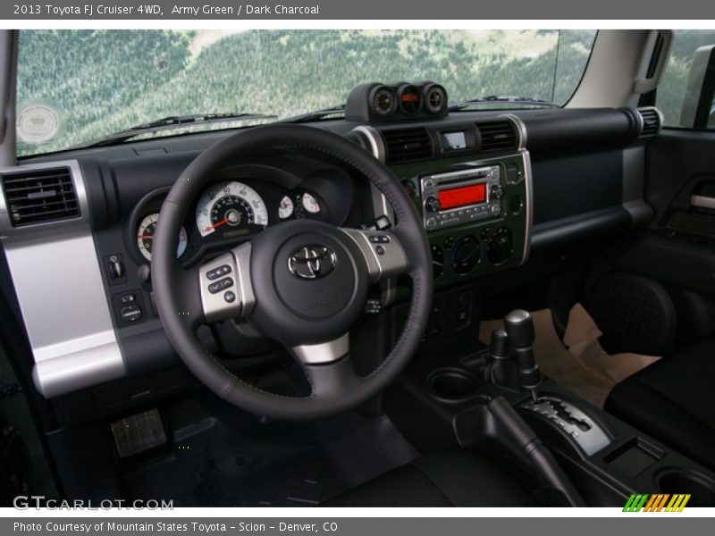 Army Green / Dark Charcoal 2013 Toyota FJ Cruiser 4WD