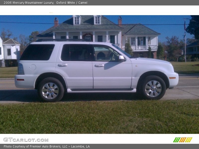 Oxford White / Camel 2006 Mercury Mountaineer Luxury