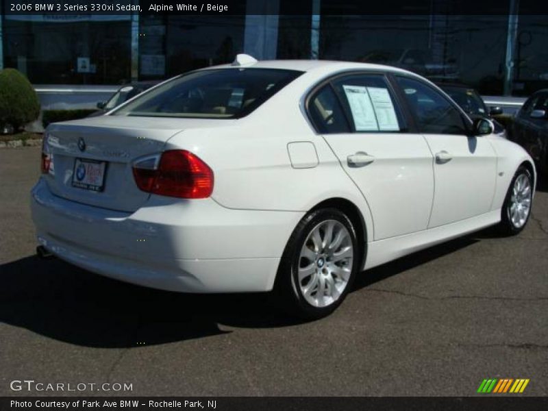 Alpine White / Beige 2006 BMW 3 Series 330xi Sedan
