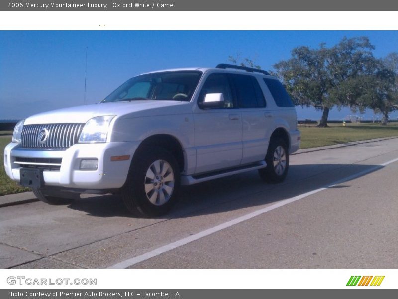 Oxford White / Camel 2006 Mercury Mountaineer Luxury