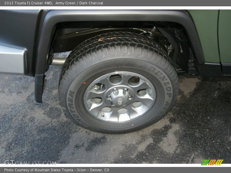 Army Green / Dark Charcoal 2013 Toyota FJ Cruiser 4WD