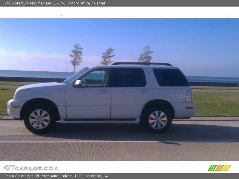Oxford White / Camel 2006 Mercury Mountaineer Luxury
