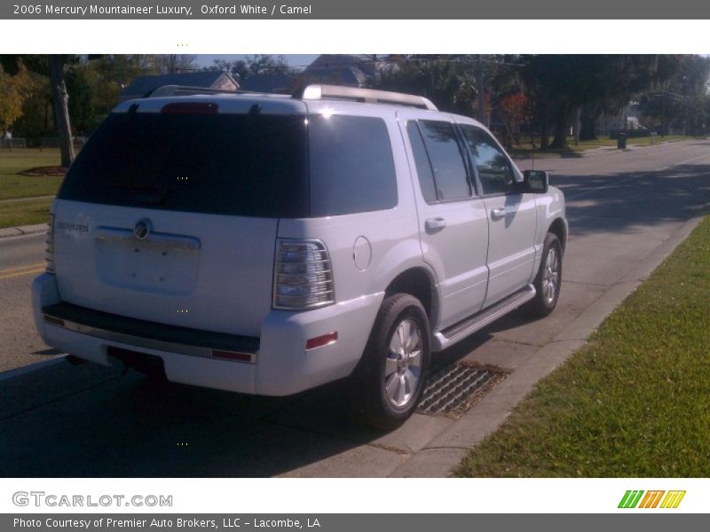 Oxford White / Camel 2006 Mercury Mountaineer Luxury