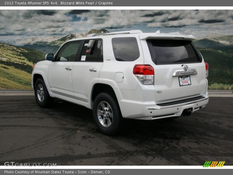 Blizzard White Pearl / Graphite 2013 Toyota 4Runner SR5 4x4