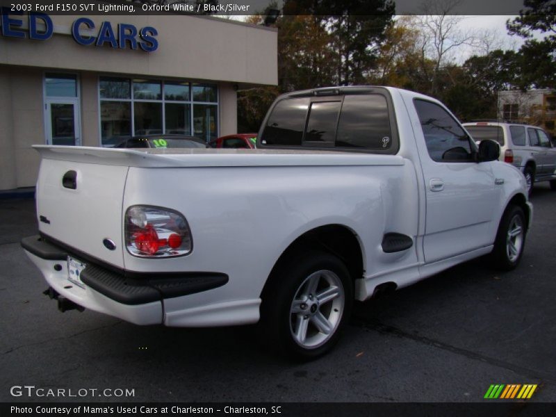 Oxford White / Black/Silver 2003 Ford F150 SVT Lightning