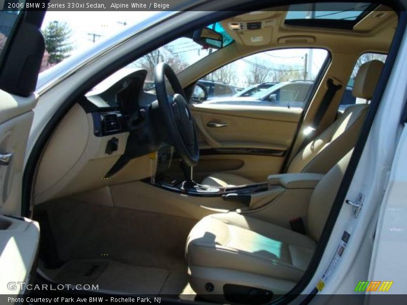Alpine White / Beige 2006 BMW 3 Series 330xi Sedan