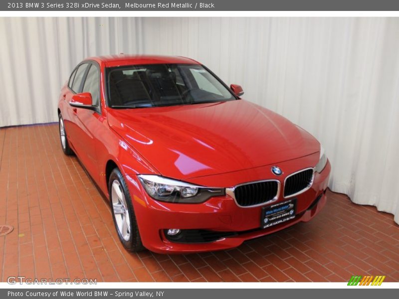 Melbourne Red Metallic / Black 2013 BMW 3 Series 328i xDrive Sedan