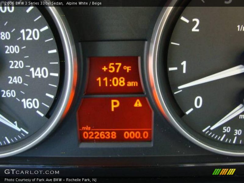 Alpine White / Beige 2006 BMW 3 Series 330xi Sedan