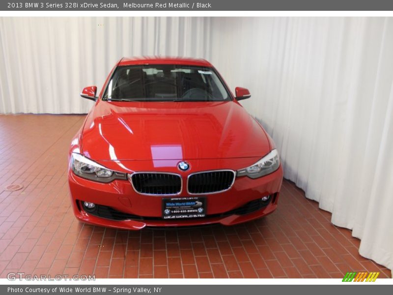 Melbourne Red Metallic / Black 2013 BMW 3 Series 328i xDrive Sedan