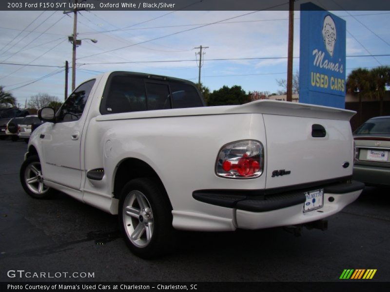 Oxford White / Black/Silver 2003 Ford F150 SVT Lightning