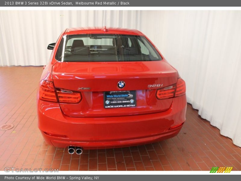 Melbourne Red Metallic / Black 2013 BMW 3 Series 328i xDrive Sedan