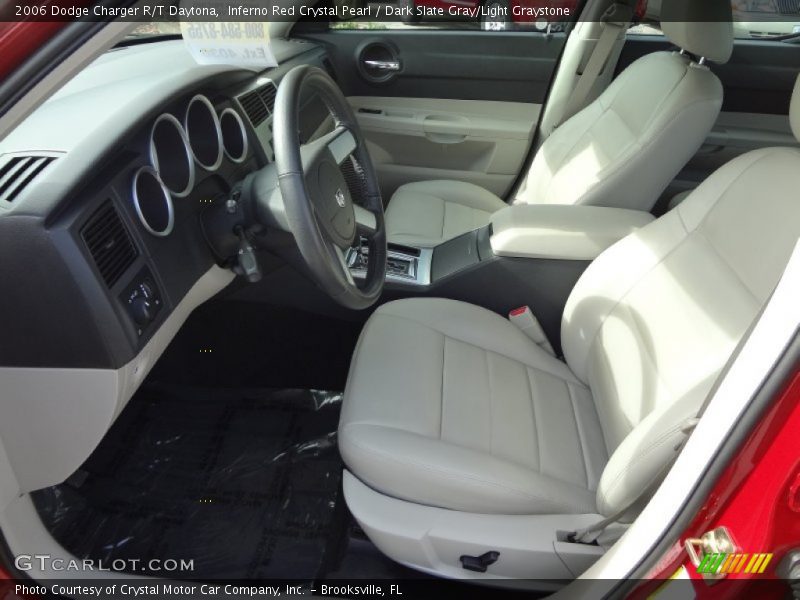 Front Seat of 2006 Charger R/T Daytona