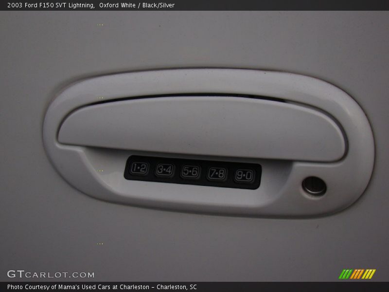 Oxford White / Black/Silver 2003 Ford F150 SVT Lightning