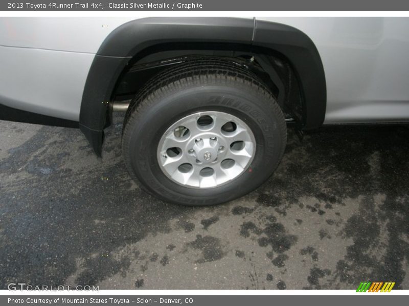 Classic Silver Metallic / Graphite 2013 Toyota 4Runner Trail 4x4