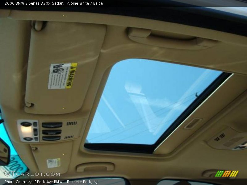 Alpine White / Beige 2006 BMW 3 Series 330xi Sedan