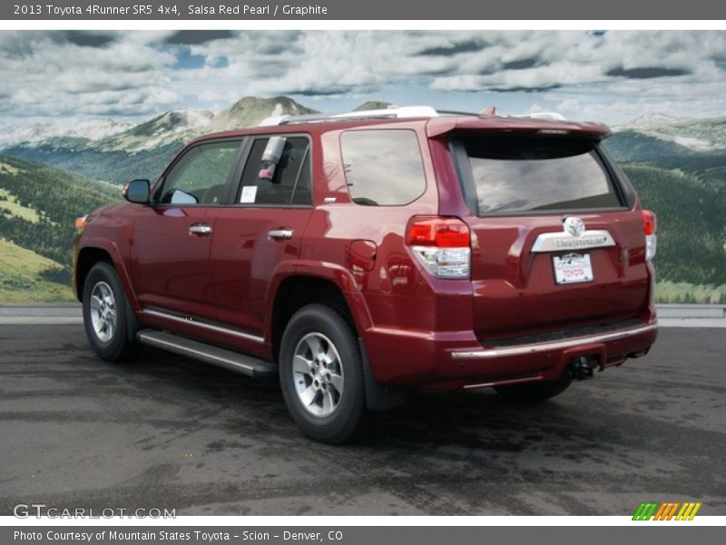 Salsa Red Pearl / Graphite 2013 Toyota 4Runner SR5 4x4