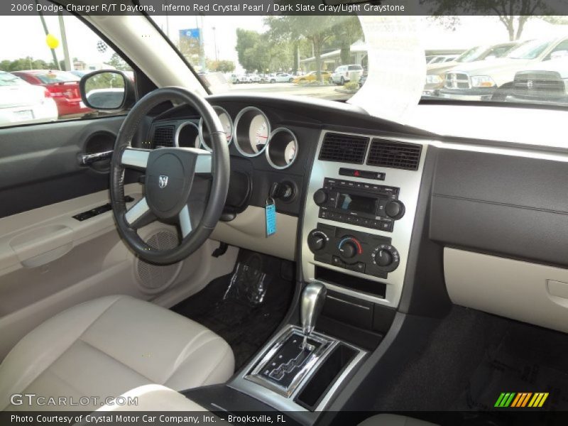 Inferno Red Crystal Pearl / Dark Slate Gray/Light Graystone 2006 Dodge Charger R/T Daytona