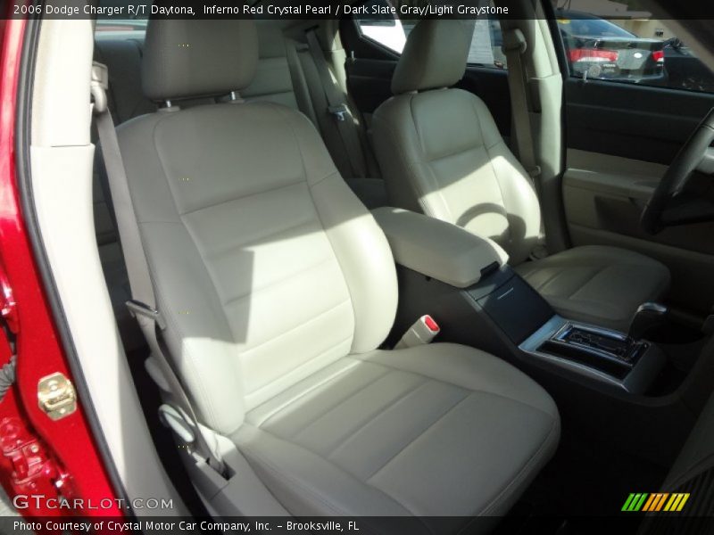 Inferno Red Crystal Pearl / Dark Slate Gray/Light Graystone 2006 Dodge Charger R/T Daytona
